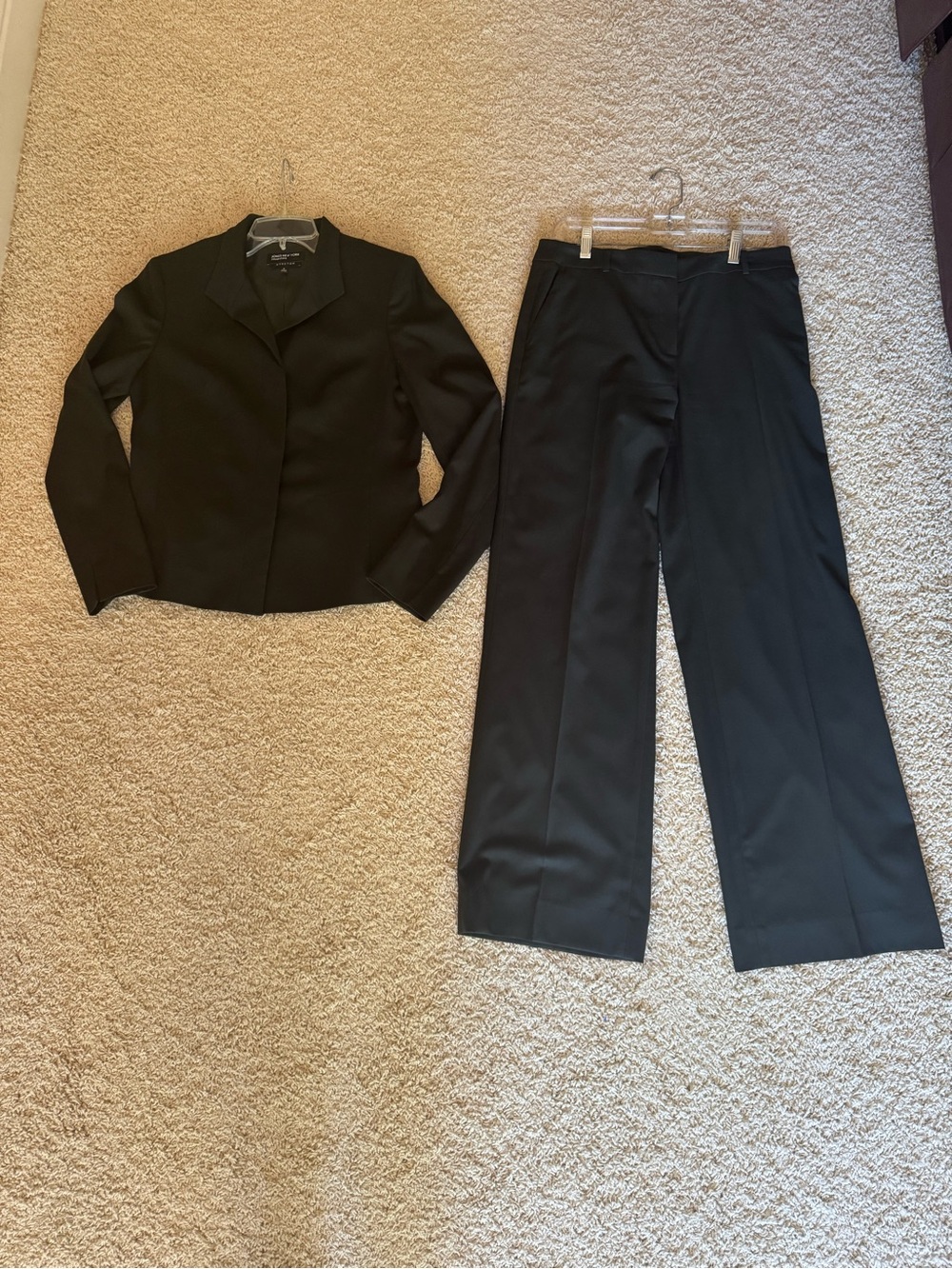 Jones New York Dress Pants and Jacket Set - Classic Straight Leg
